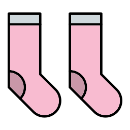 chaussettes Icône