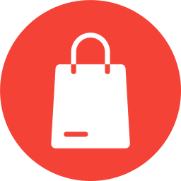 Shopping bag icon