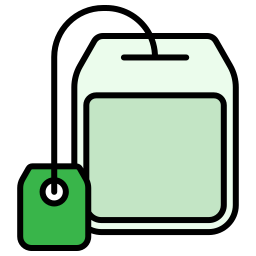 Tea bag icon