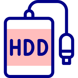 Hard disk drive icon