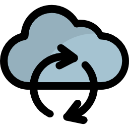 Cloud computing icon