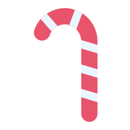 Candy cane icon