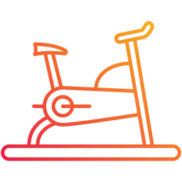 Stationary bicycle icon