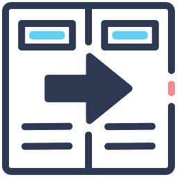 transferencia de datos icono