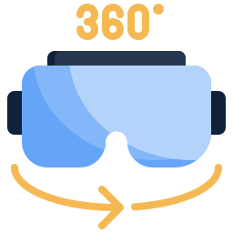 Vr glasses icon