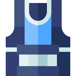 Bulletproof vest icon