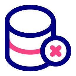 데이터베이스 제거 icon