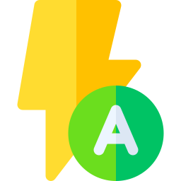 flash automático icono