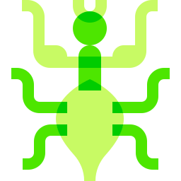insetto fogliare icona