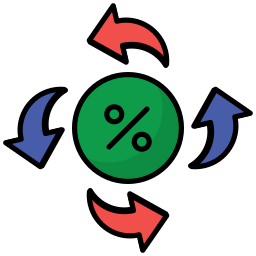 percentuale icona