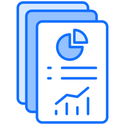 rapport d'activité Icône