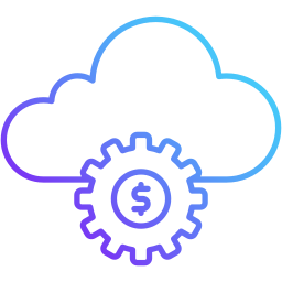 Cloud service icon