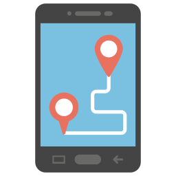 Gps navigation icon