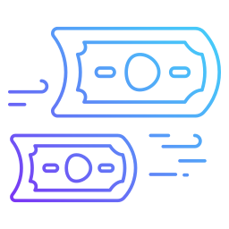 des flux de trésorerie Icône