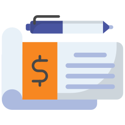 Cheque icon