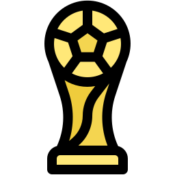 copa de futbol icono
