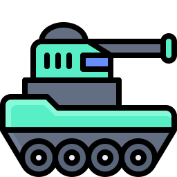 tanque do exército Ícone
