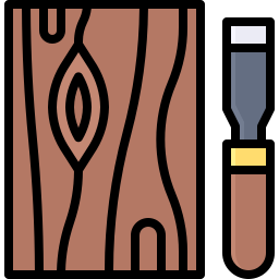 Wood work icon