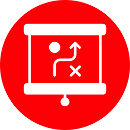 stratégie d'entreprise Icône