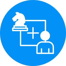 plan stratégique Icône