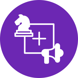 plan stratégique Icône