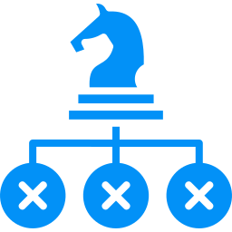 stratégie d'entreprise Icône