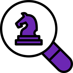 Business strategy icon