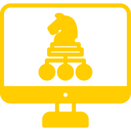 Business strategy icon