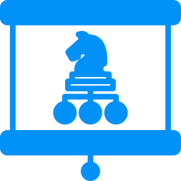 Business strategy icon