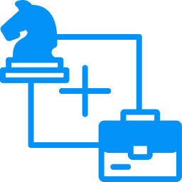 stratégie d'entreprise Icône