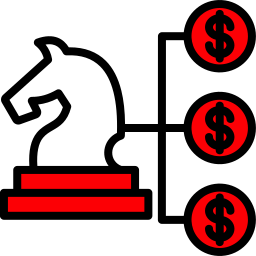 piano strategico icona