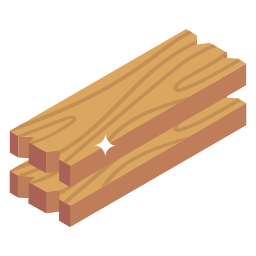 tablas de madera icono