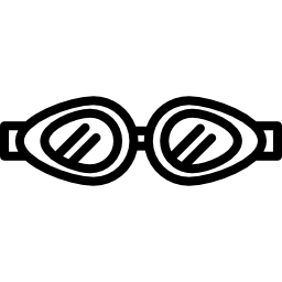 Очки для плавания иконка