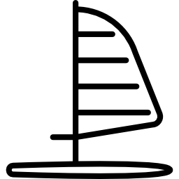 windsurfplank icoon