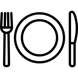 Fork Plate and Knife icon
