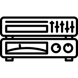 máquina grabadora icono