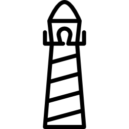długa latarnia morska ikona