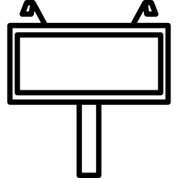 bandiera stradale icona