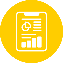 rapport d'activité Icône