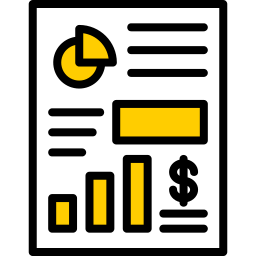 Business report icon