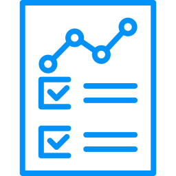 rapport d'activité Icône