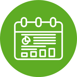 rapport d'activité Icône