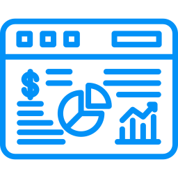 rapport d'activité Icône