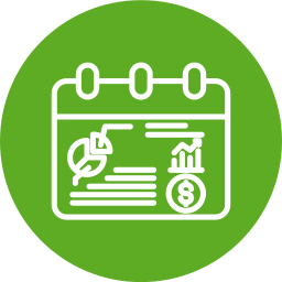 rapport d'activité Icône