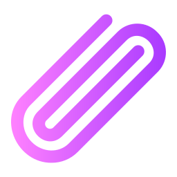 Paper clip icon