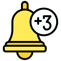 Notification bell icon