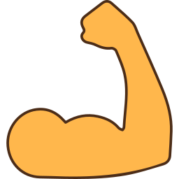 muscular Ícone