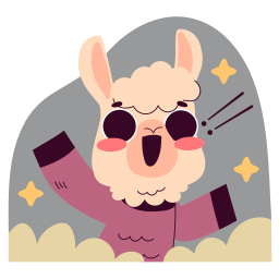 llama sticker