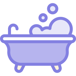 bañera icono