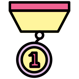 medalla icono